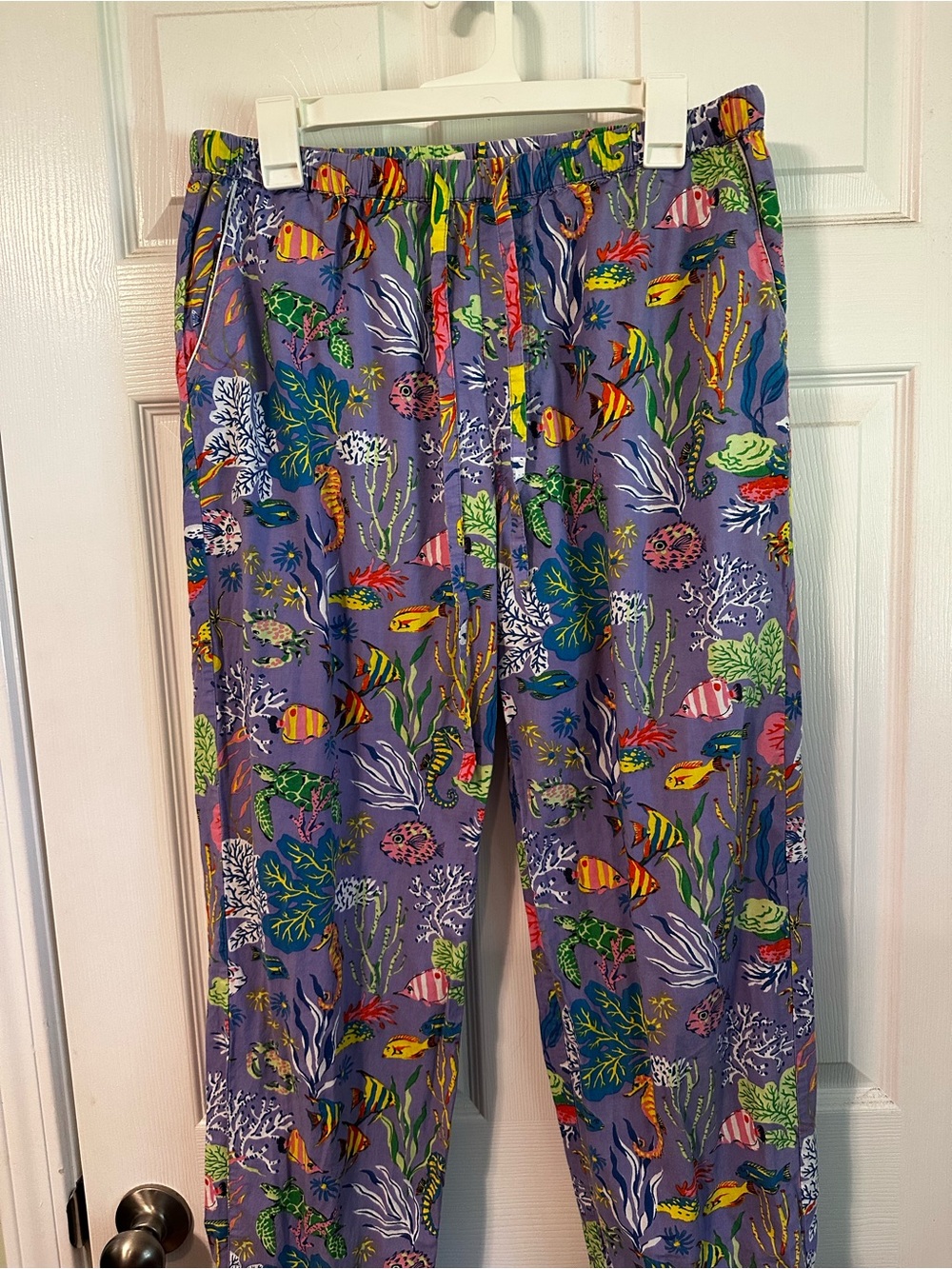 Printfresh Purple Ocean-Print Short-Sleeve Pajama Set - Picture 5 of 9